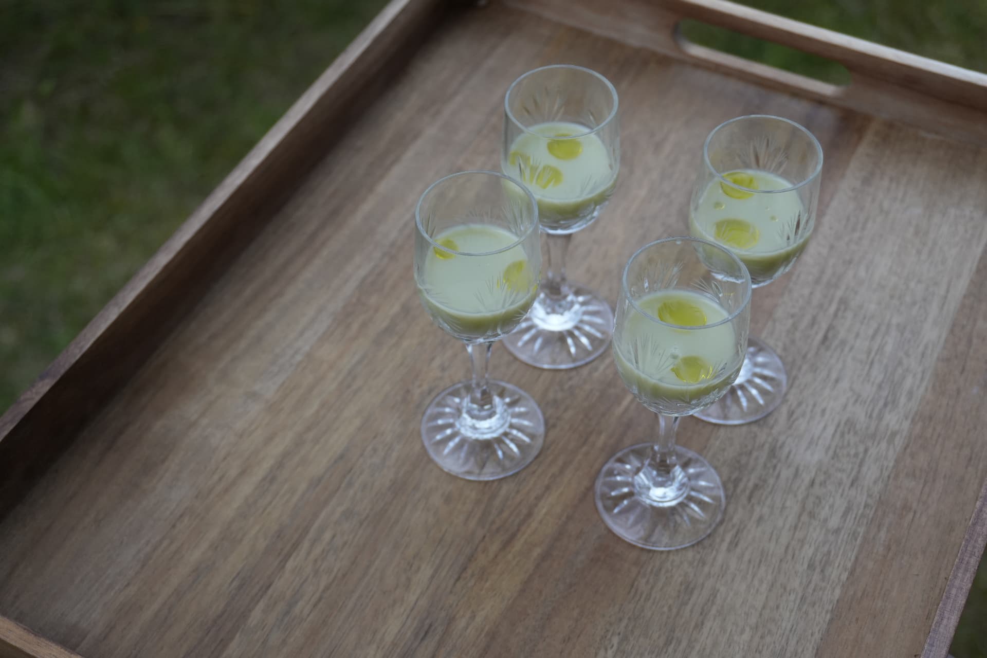 Green welcome drink